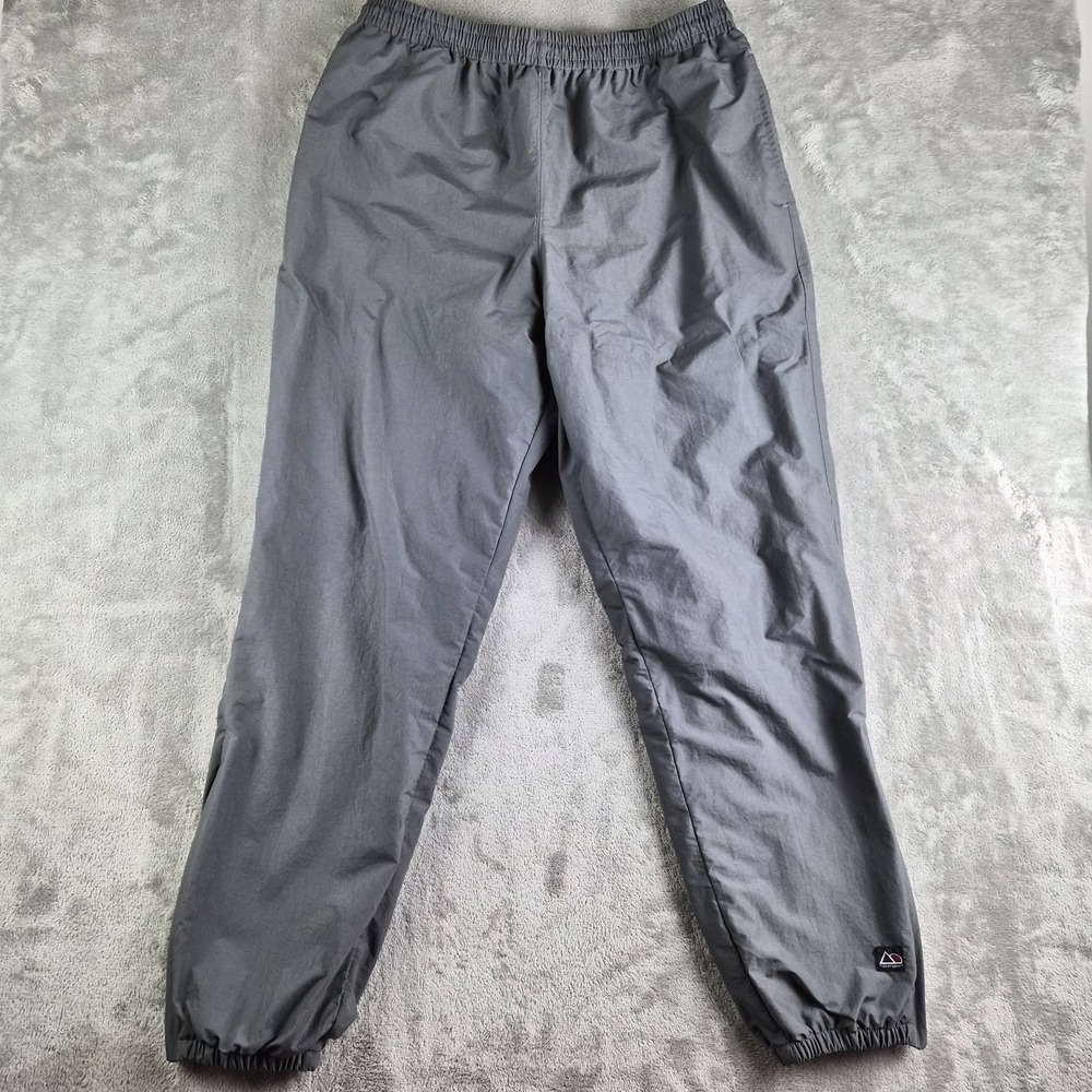 Vintage Outersports Jogger Pants Mens Large 32x32 Gray Lined Elastic Waist 90s